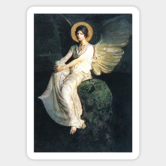 Angel Waiting Heaven Sent 108 Sticker by hispanicworld